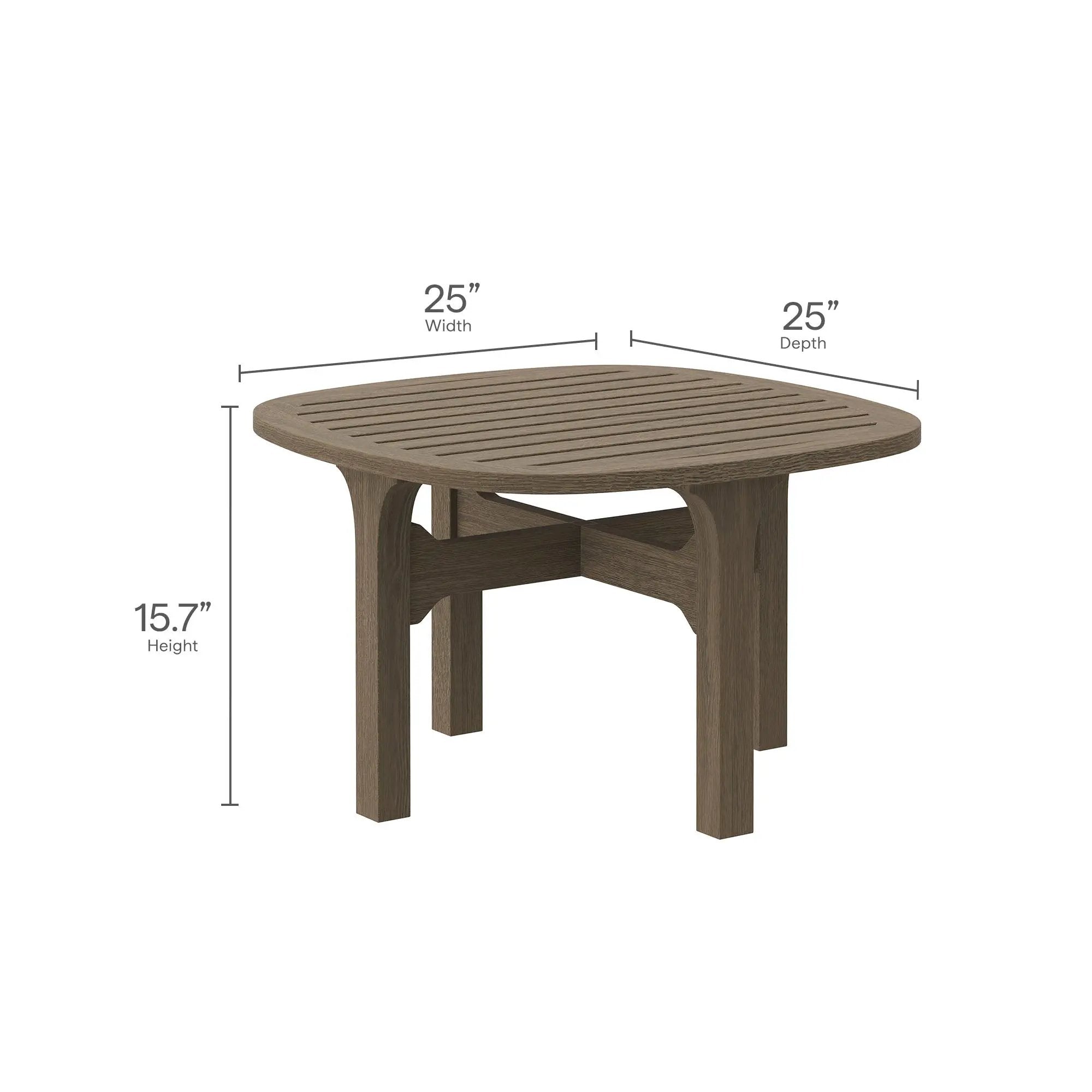 Saratoga 4-Piece Outdoor Patio Teak Wood Furniture Set by Modway by HouseOfZazla