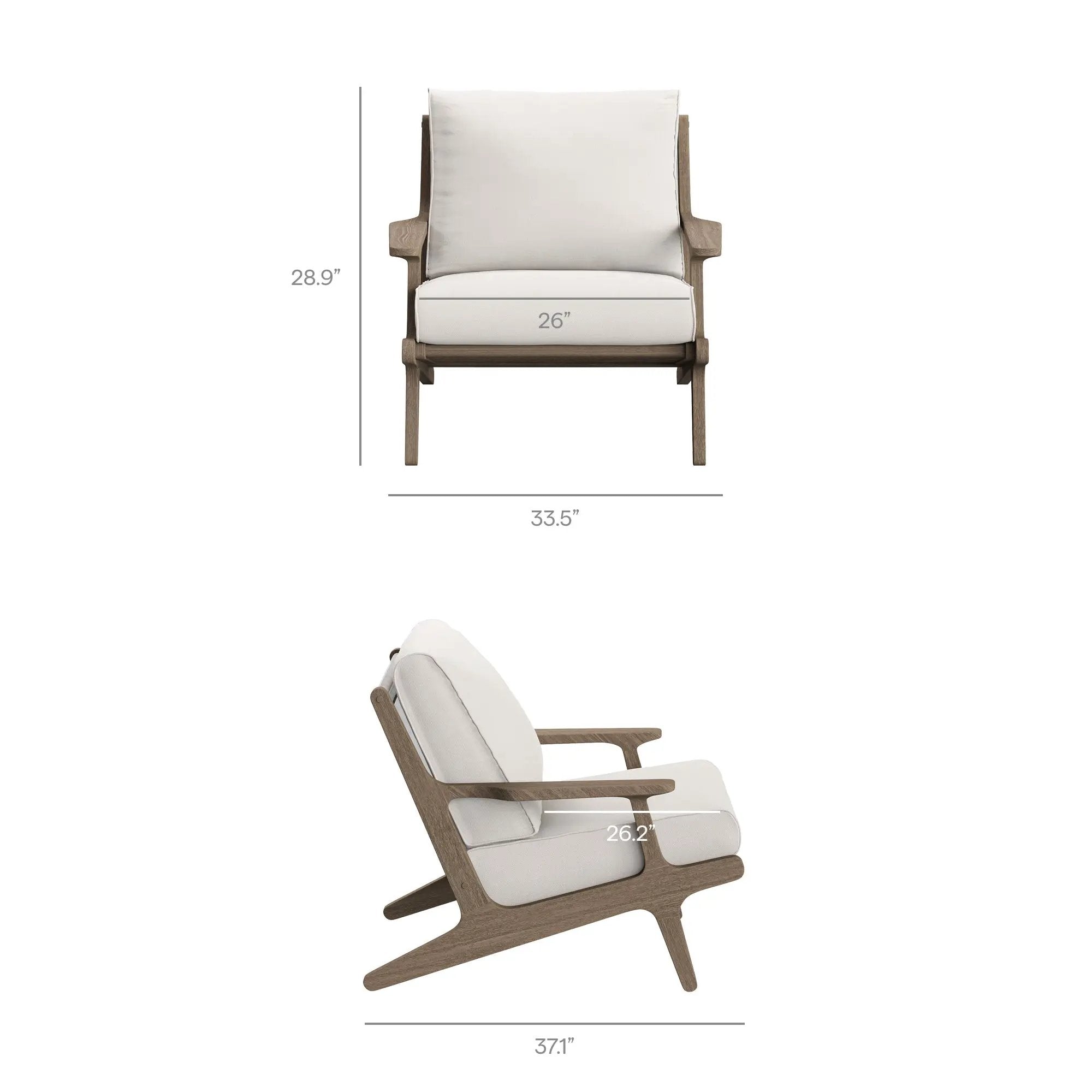 Saratoga 3-Piece Outdoor Patio Teak Wood Furniture Set by HouseOfZazla