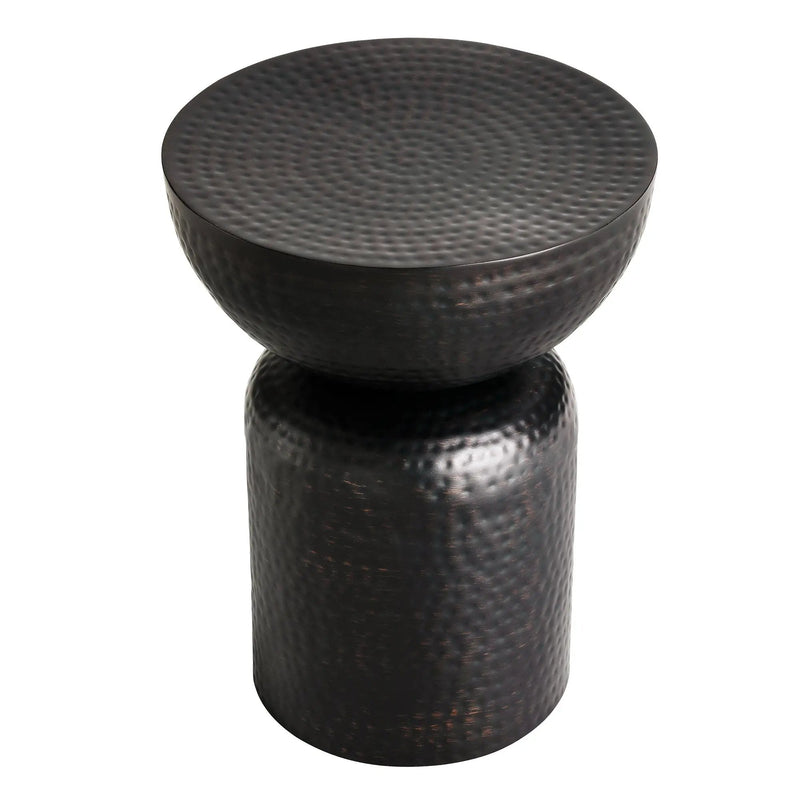 Mella Metal Hammered Side Table by Modway by HouseOfZazla