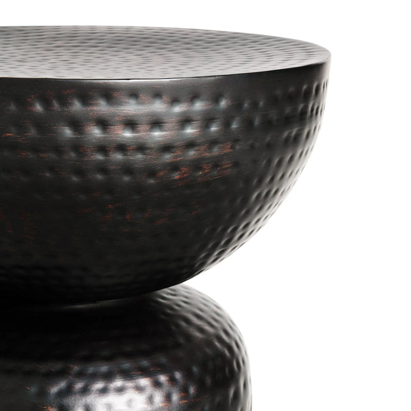 Mella Metal Hammered Side Table by Modway by HouseOfZazla