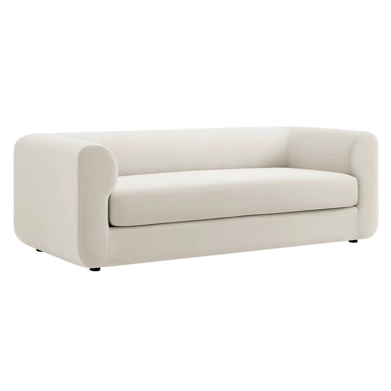 Leif 89" Performance Velvet Upholstered Sofa by Modway by HouseOfZazla