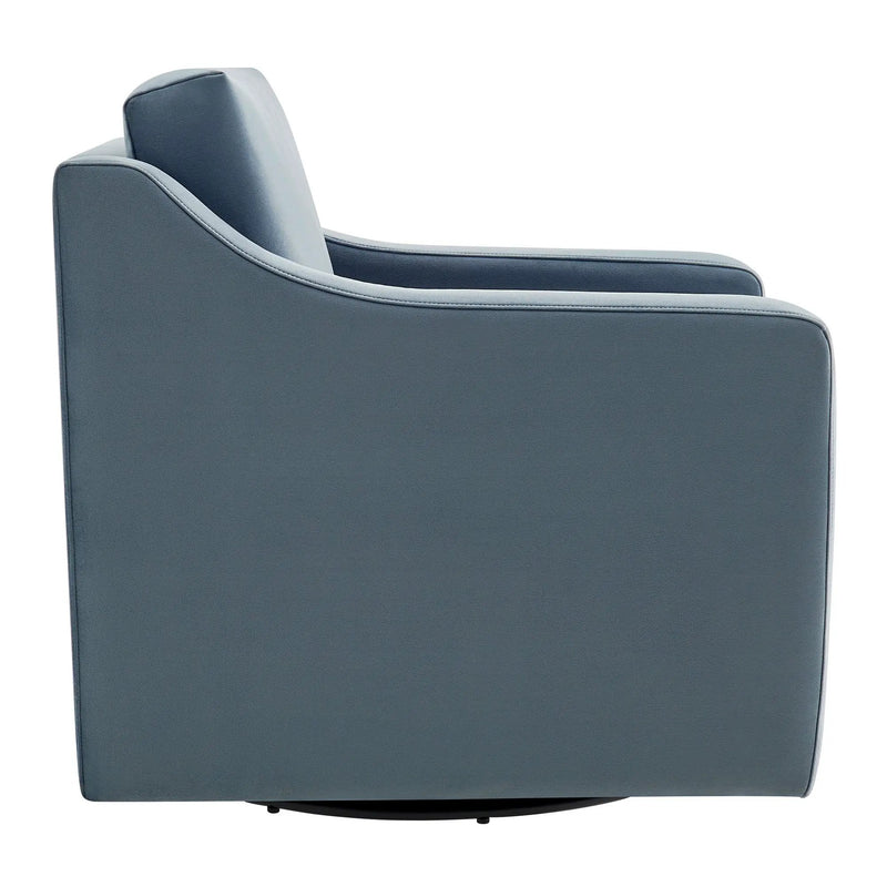 Liora Performance Velvet Swivel Armchair by Modway by HouseOfZazla