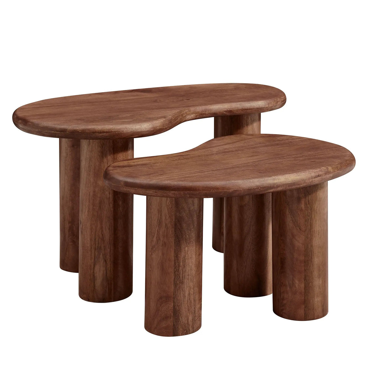 Hackney Mango Wood Nesting Coffee Table Set by Modway by HouseOfZazla