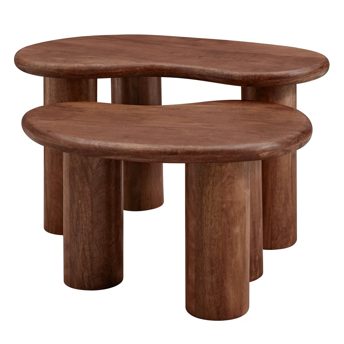 Hackney Mango Wood Nesting Coffee Table Set by Modway by HouseOfZazla