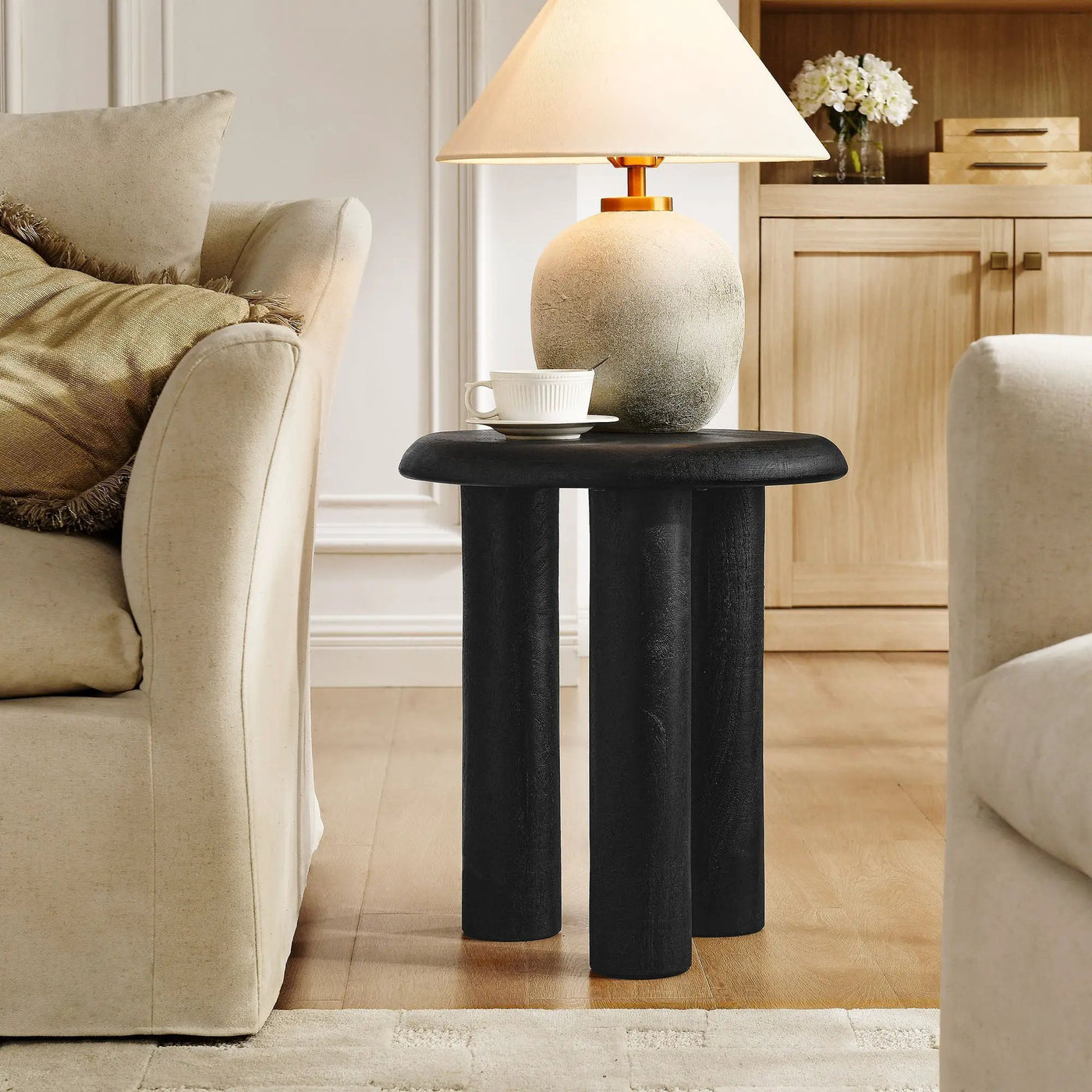 Mavina Mango Wood Side Table by Modway by HouseOfZazla