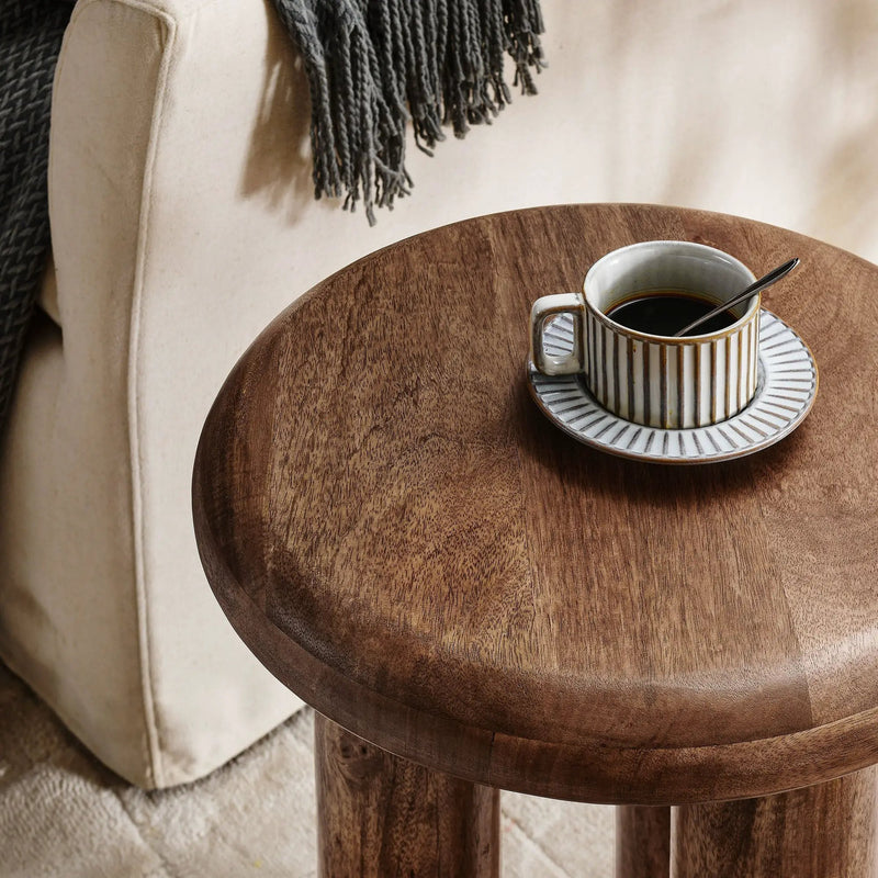 Mavina Mango Wood Side Table by Modway by HouseOfZazla