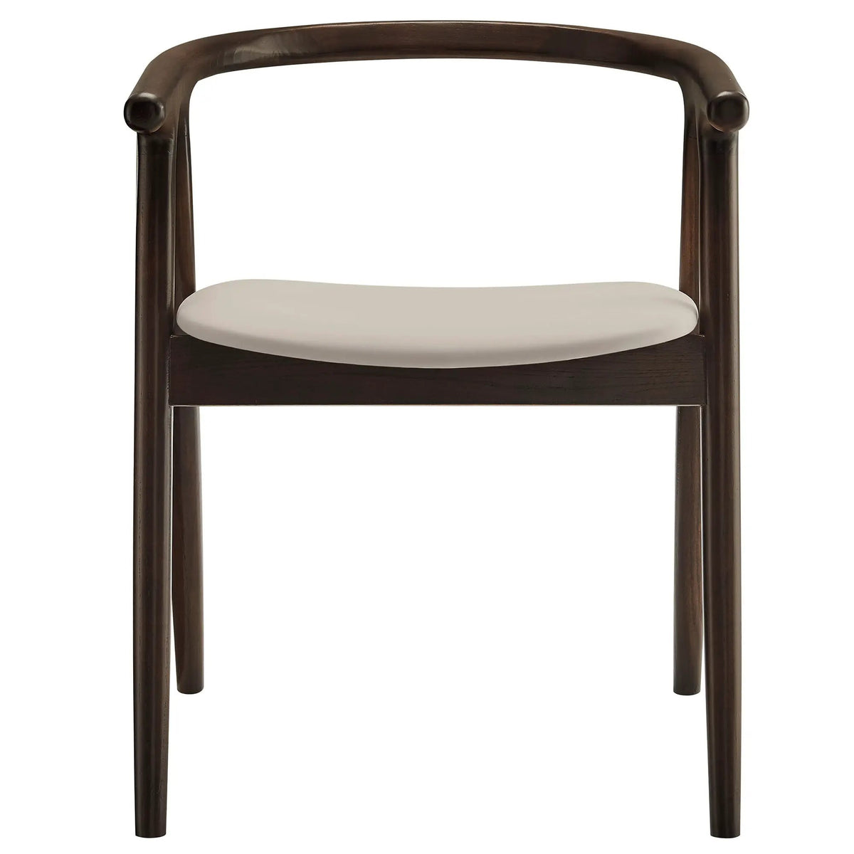 Henry Vegan Leather and Wood Dining Chair by HouseOfZazla
