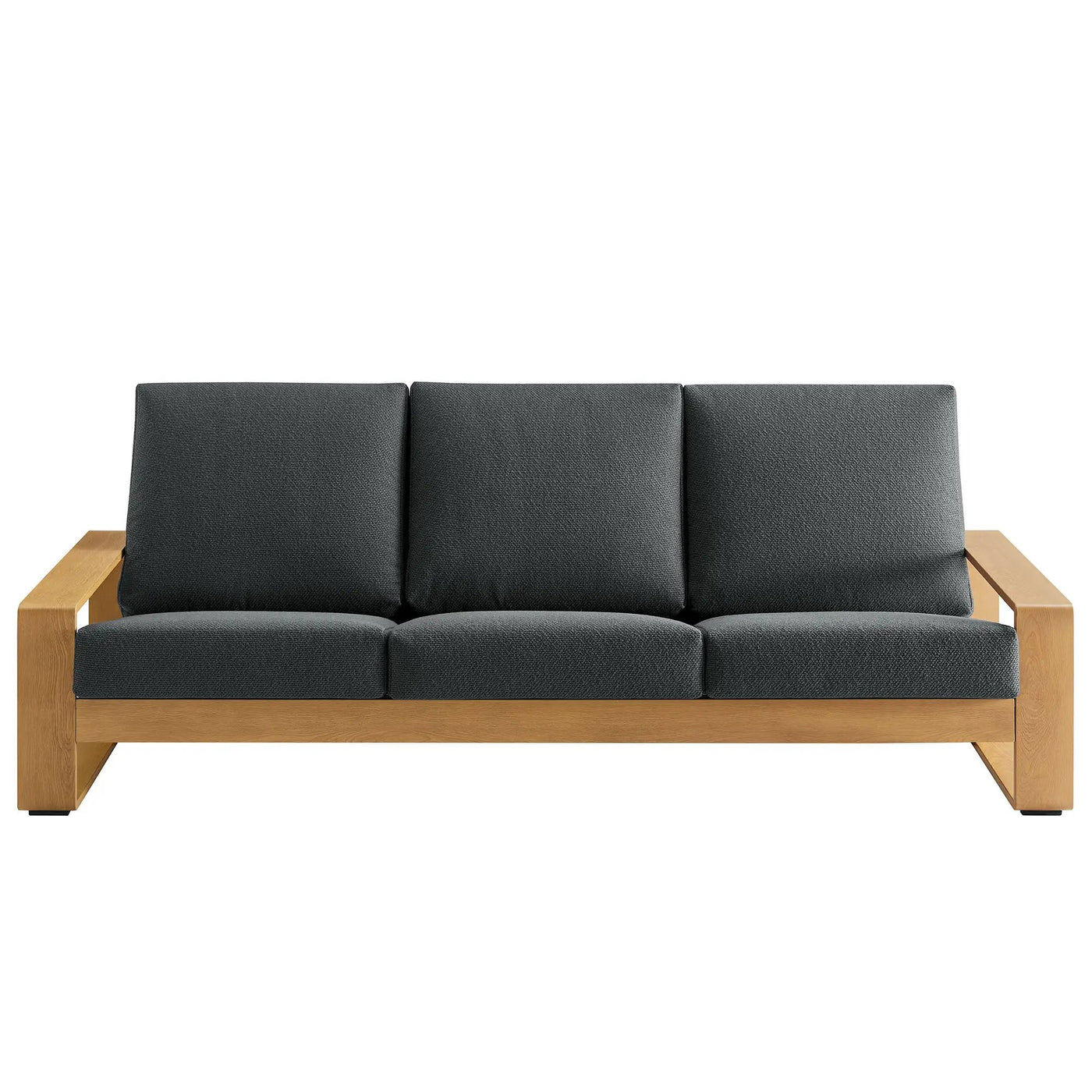 Lirienne Outdoor Patio Aluminum Faux Wood Sofa by Modway by HouseOfZazla