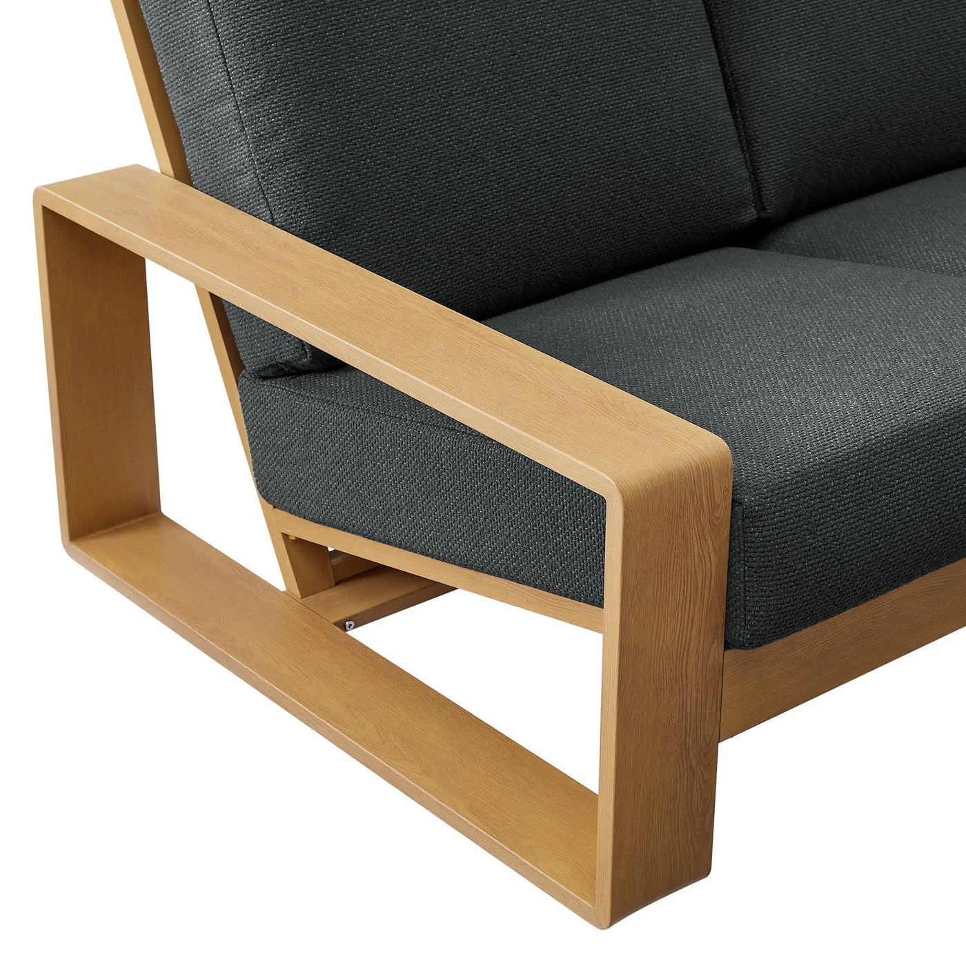 Lirienne Outdoor Patio Aluminum Faux Wood Sofa by Modway by HouseOfZazla