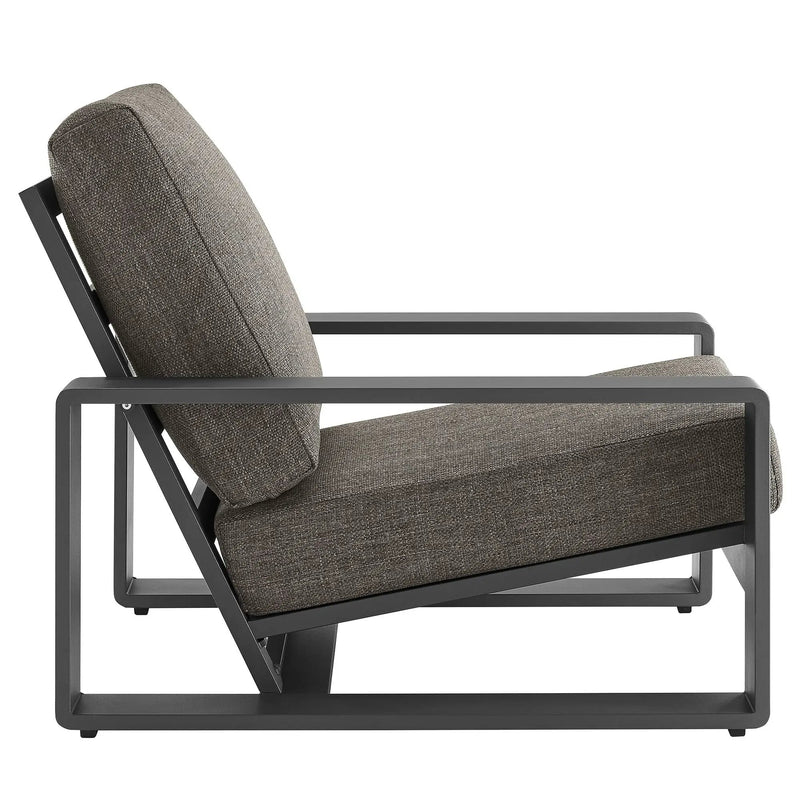 Lirienne Outdoor Patio Aluminum Faux Wood Armchairs Set of 2 by Modway by HouseOfZazla