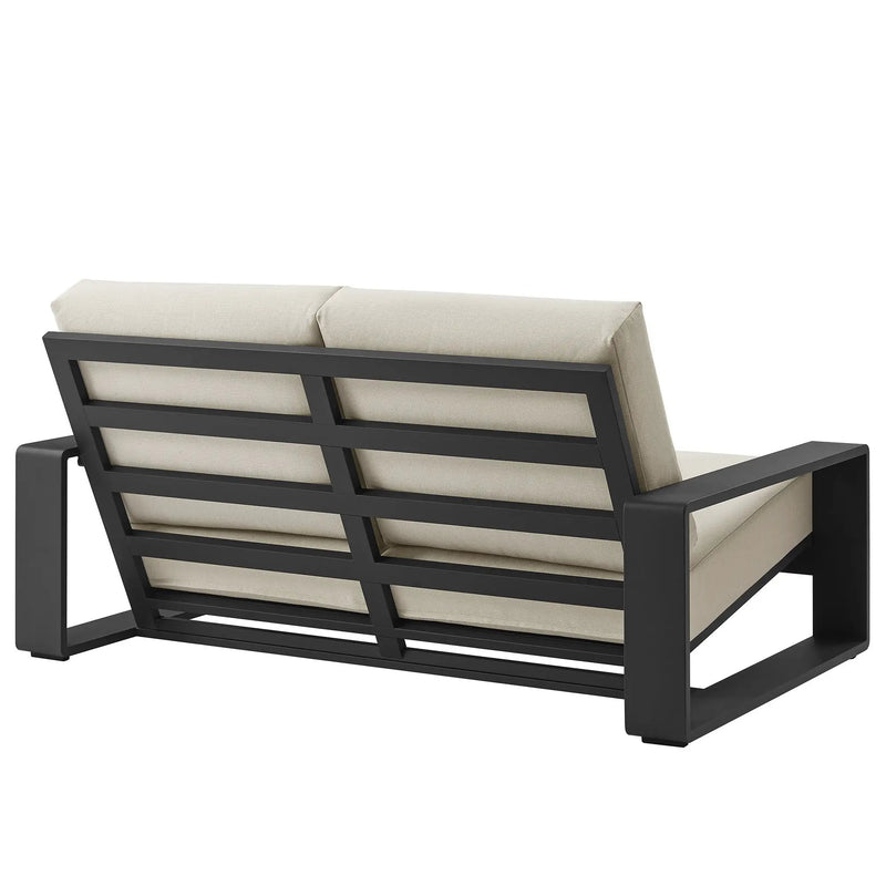 Lirienne Outdoor Patio Aluminum Loveseat by Modway by HouseOfZazla