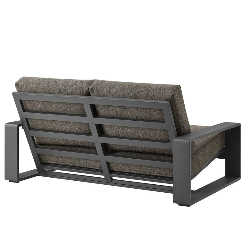 Lirienne Outdoor Patio Aluminum Loveseat by Modway by HouseOfZazla