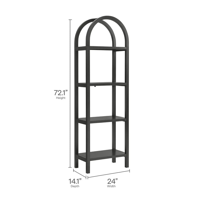 Vexley 72 Inch Tall Narrow Arched Bookshelf by Modway by HouseOfZazla