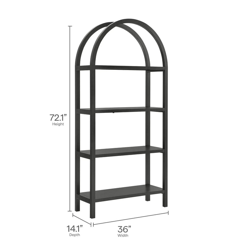 Vexley 72 Inch Large Arched Bookshelf by Modway by HouseOfZazla