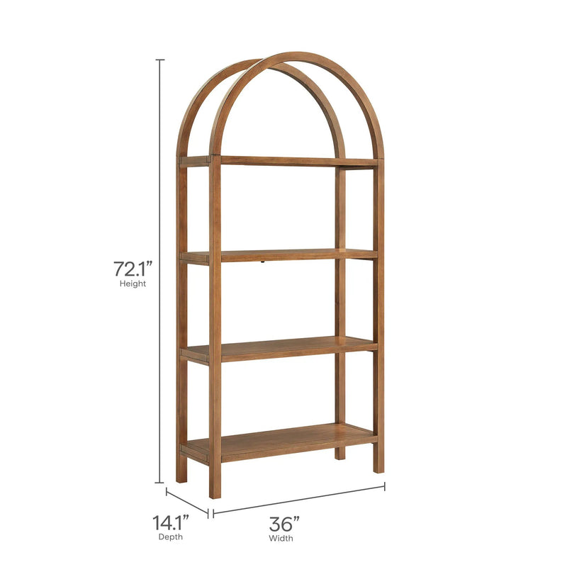 Vexley 72 Inch Large Arched Bookshelf by Modway by HouseOfZazla