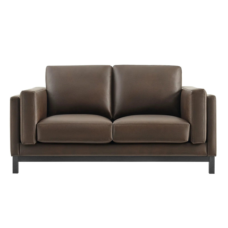 Roscoe 63 Inch Vegan Leather Loveseat by Modway by HouseOfZazla