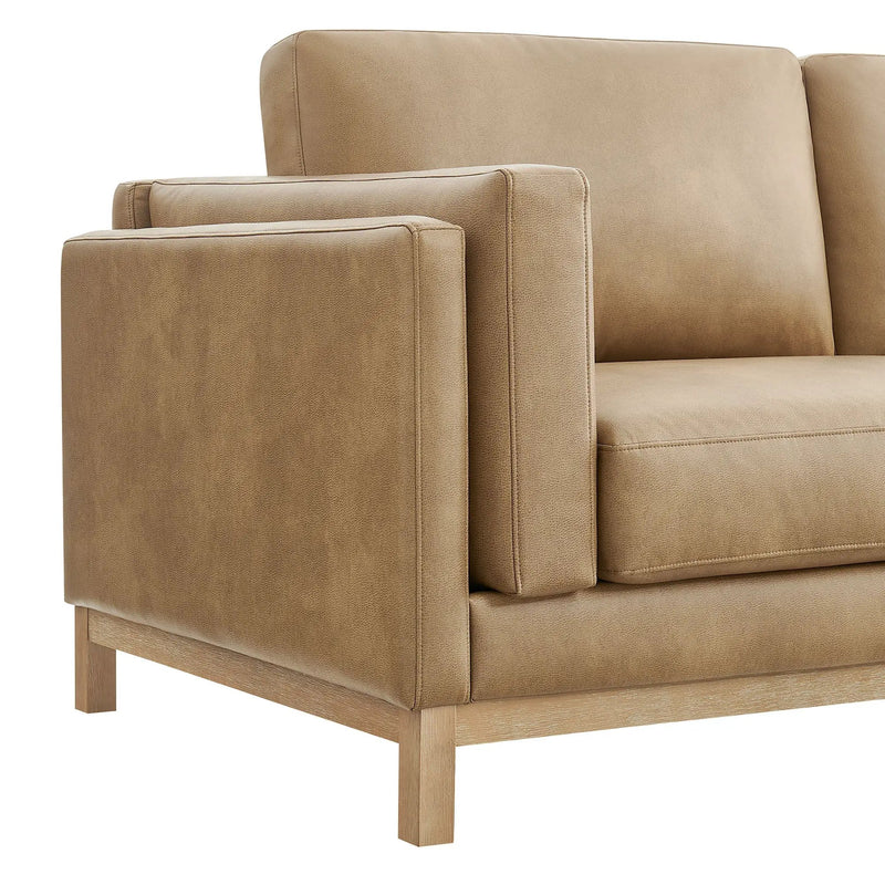 Roscoe 63 Inch Vegan Leather Loveseat by Modway by HouseOfZazla