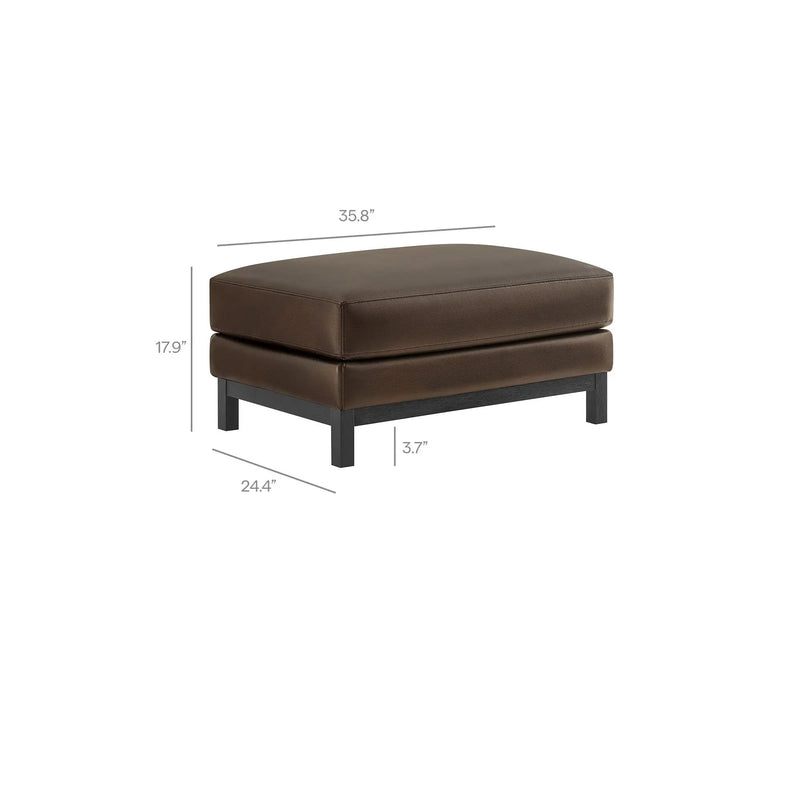 Roscoe Vegan Leather Ottoman by Modway by HouseOfZazla