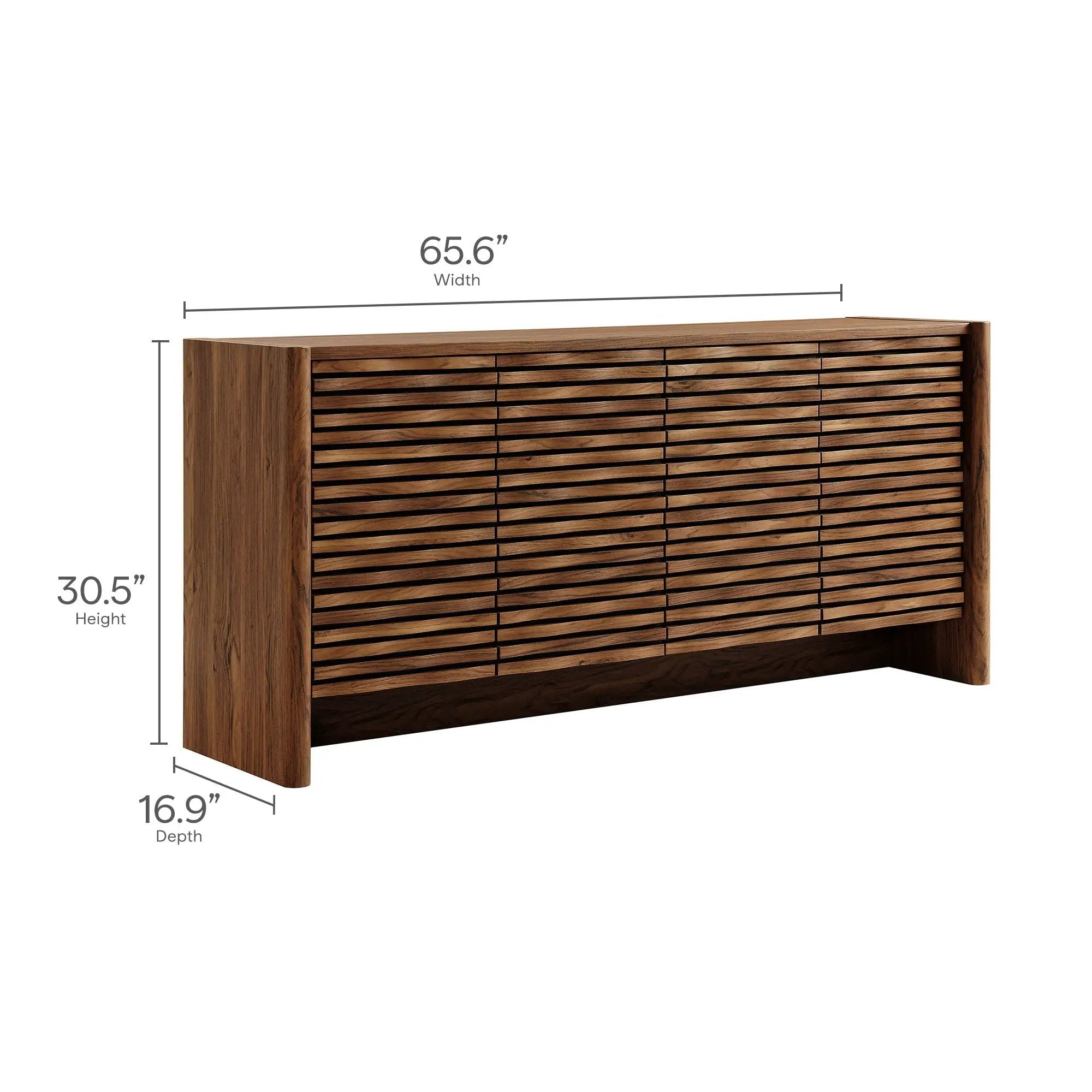 Emric Wave 66" 4-Door Sideboard by Modway by HouseOfZazla