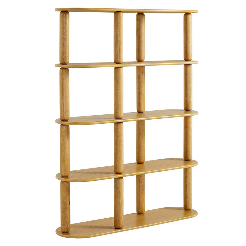 Arcus 4-Tier Oval Wood Bookshelf by Modway by HouseOfZazla