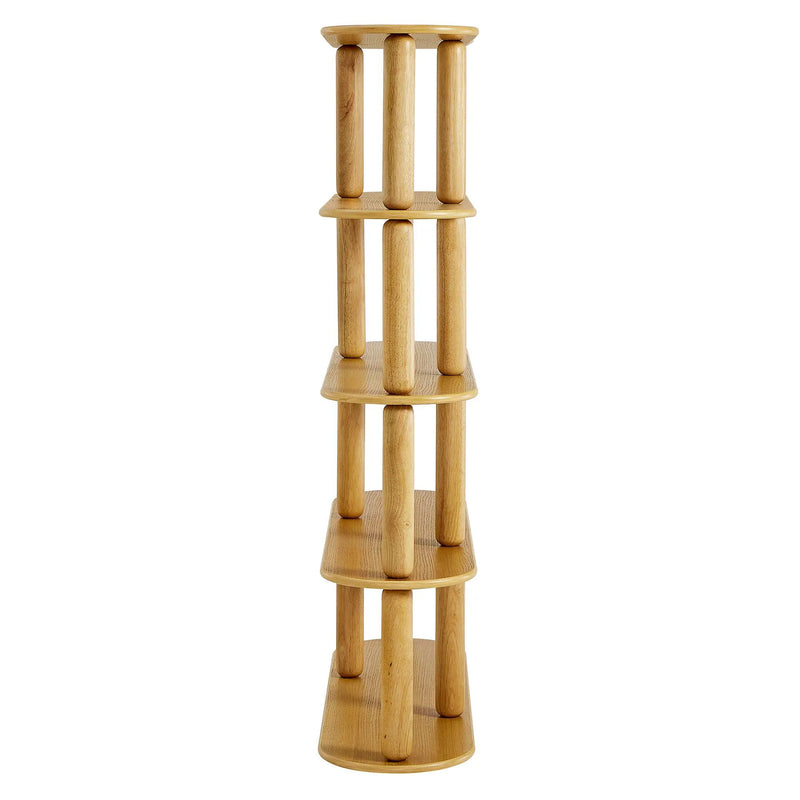 Arcus 4-Tier Oval Wood Bookshelf by Modway by HouseOfZazla