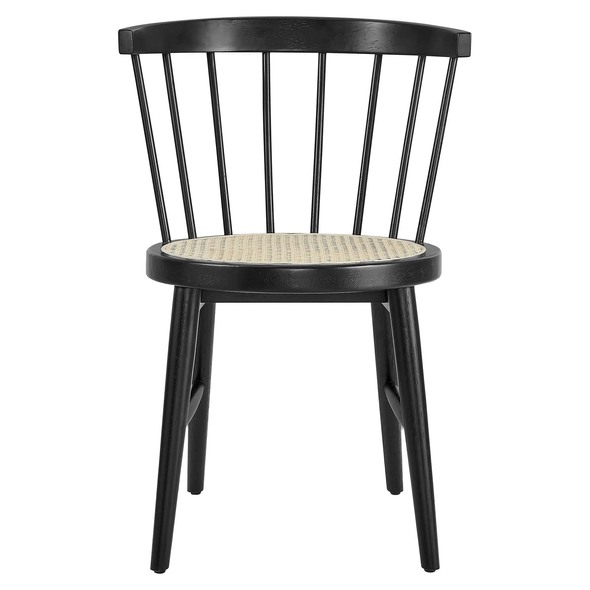 Lykke Curved Spindle Back Dining Chairs Set of 2 by Modway by HouseOfZazla