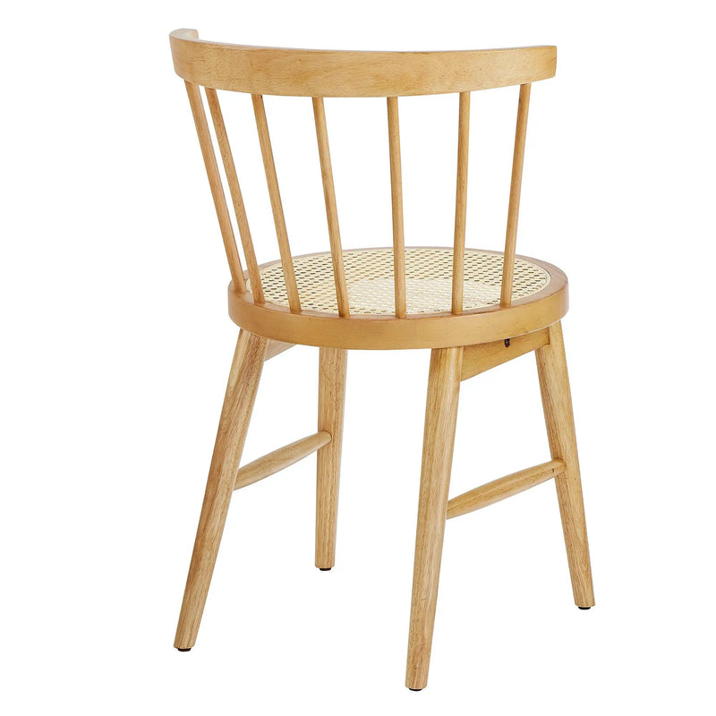 Lykke Curved Spindle Back Dining Chairs Set of 2 by Modway by HouseOfZazla