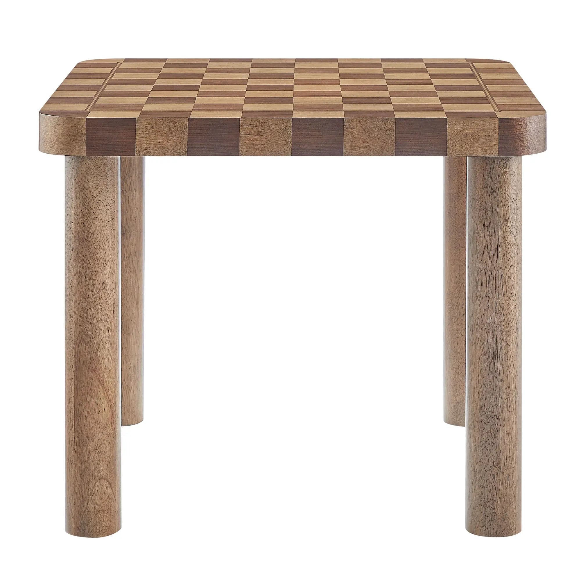 Oscar 36" Square Checkered Dining Table by Modway by HouseOfZazla