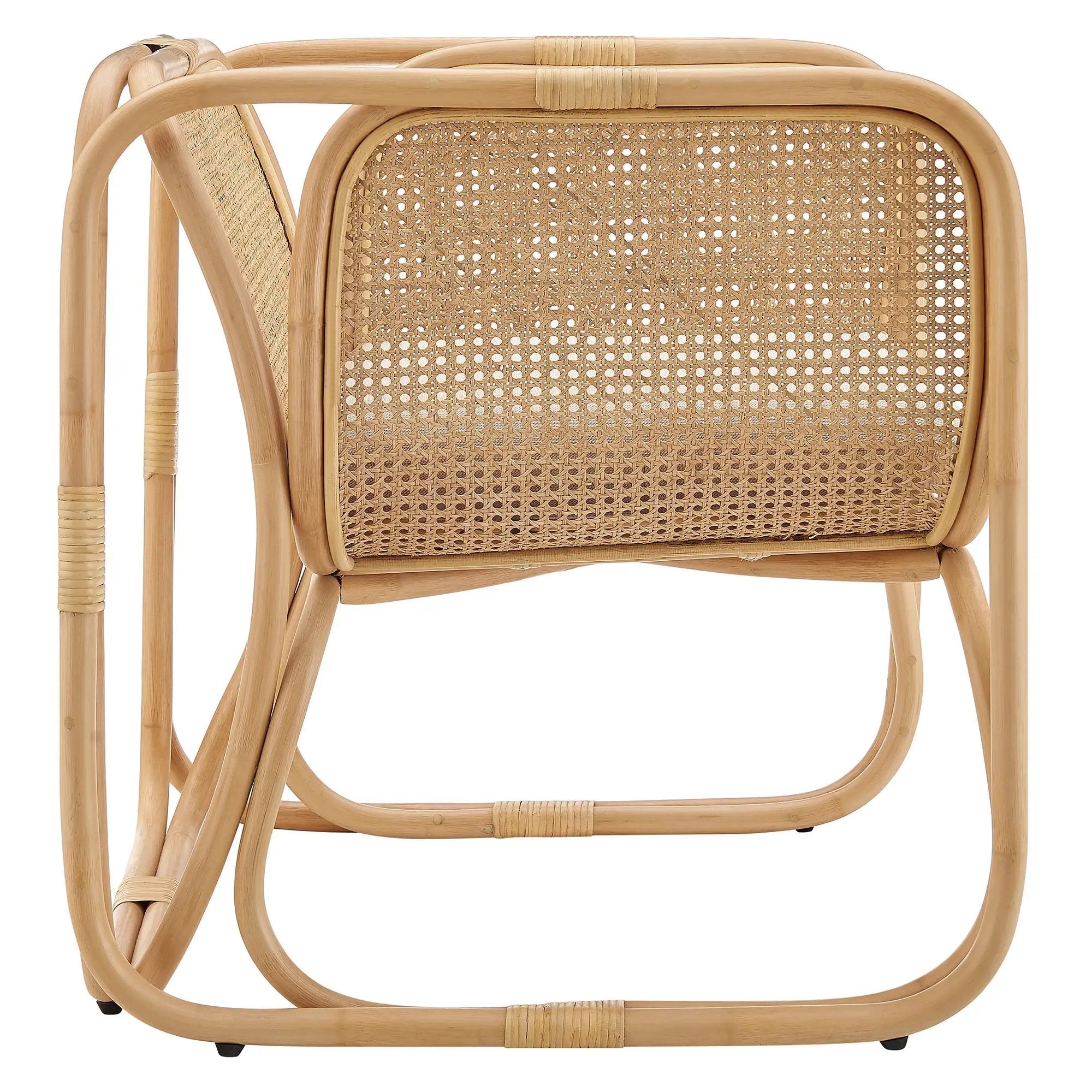 Ellis Natural Rattan Accent Armchair by Modway by HouseOfZazla