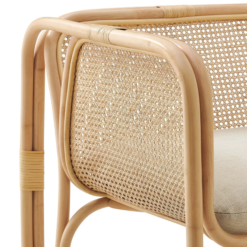 Ellis Natural Rattan Accent Armchair by Modway by HouseOfZazla