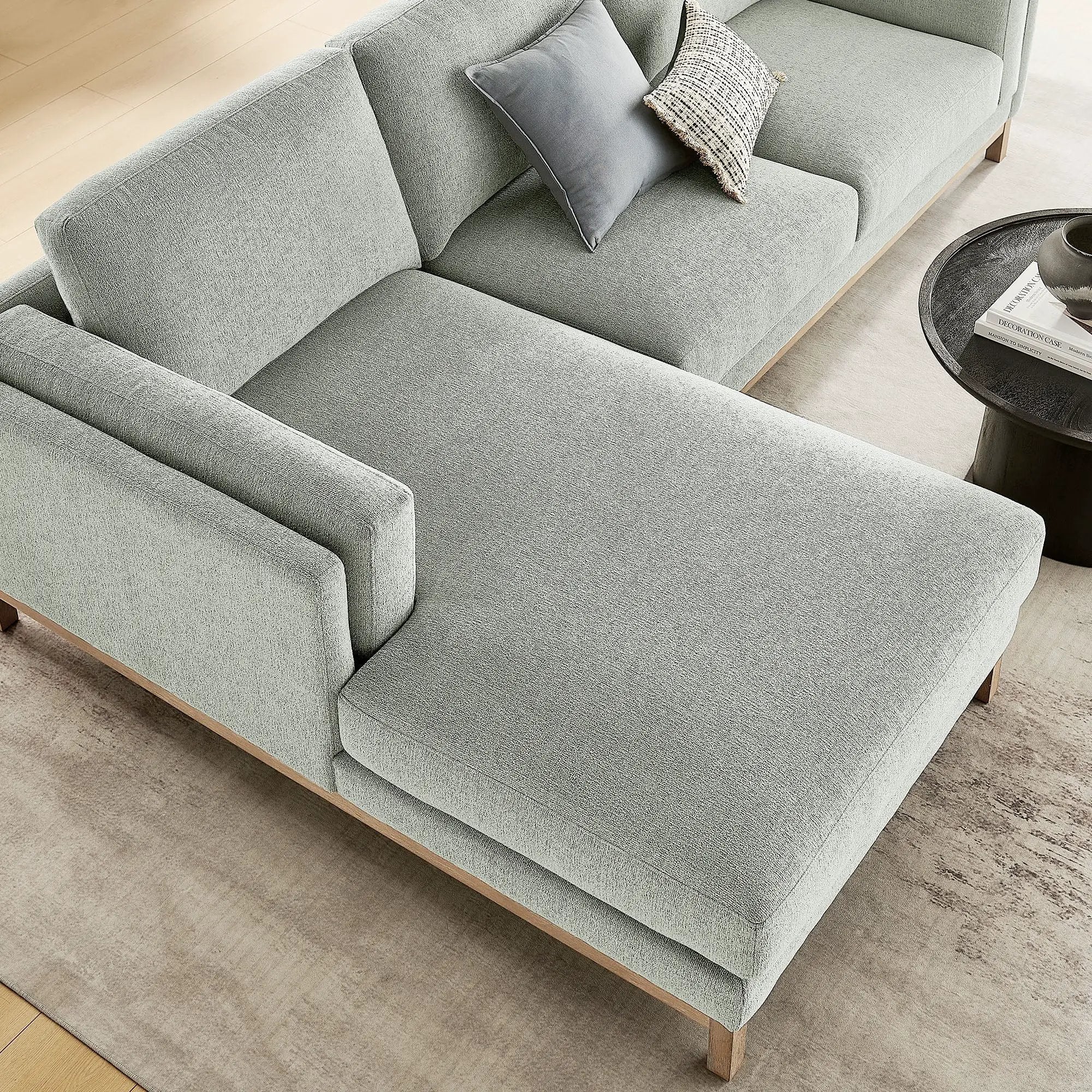 Roscoe Left-Facing Fabric Sectional Sofa with Chaise by Modway by HouseOfZazla