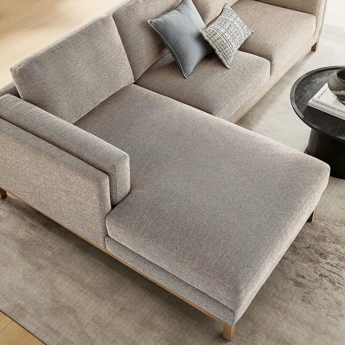 Roscoe Left-Facing Fabric Sectional Sofa with Chaise by Modway by HouseOfZazla