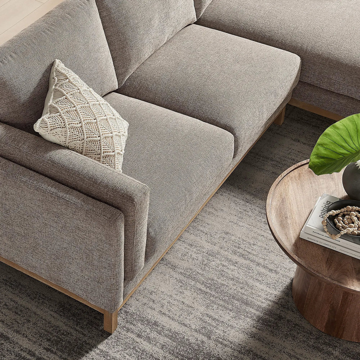 Roscoe Right-Facing Fabric Sectional Sofa with Chaise by Modway by HouseOfZazla