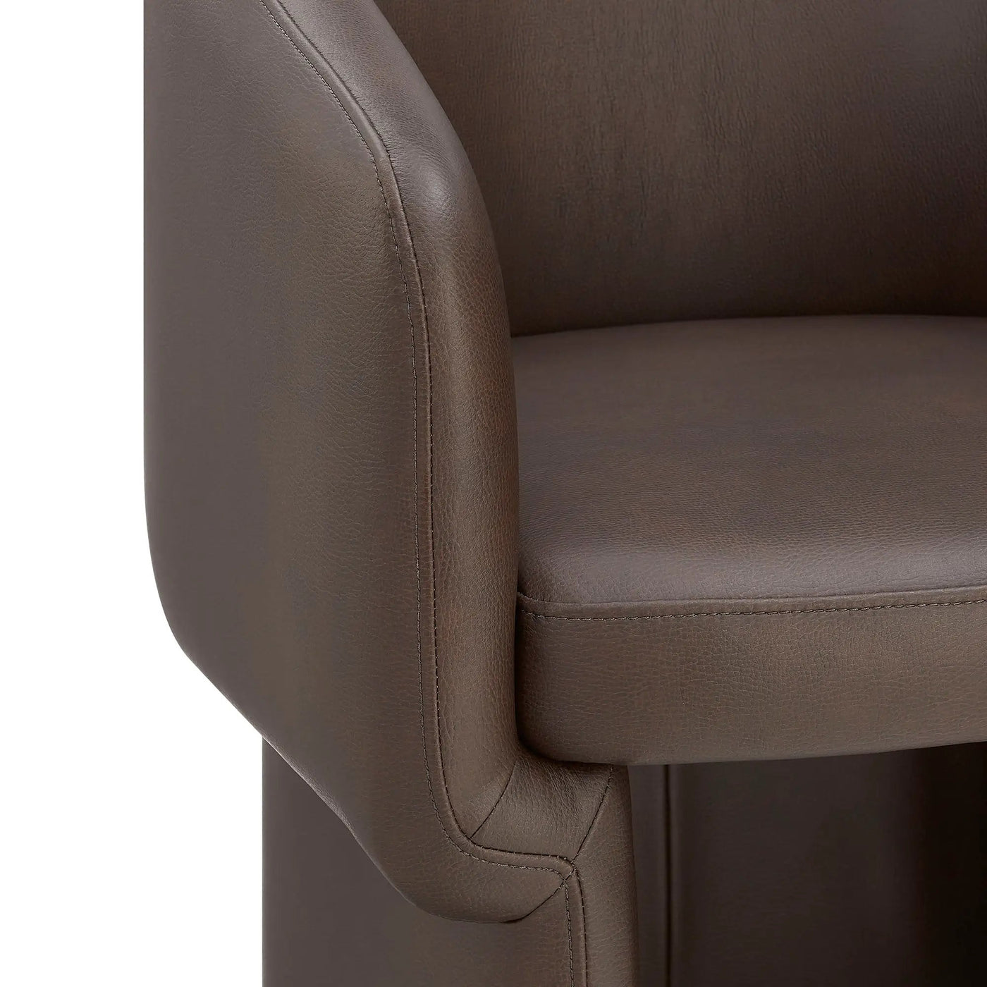 Verity Barrel Back Vegan Leather Dining Chair by Modway by HouseOfZazla