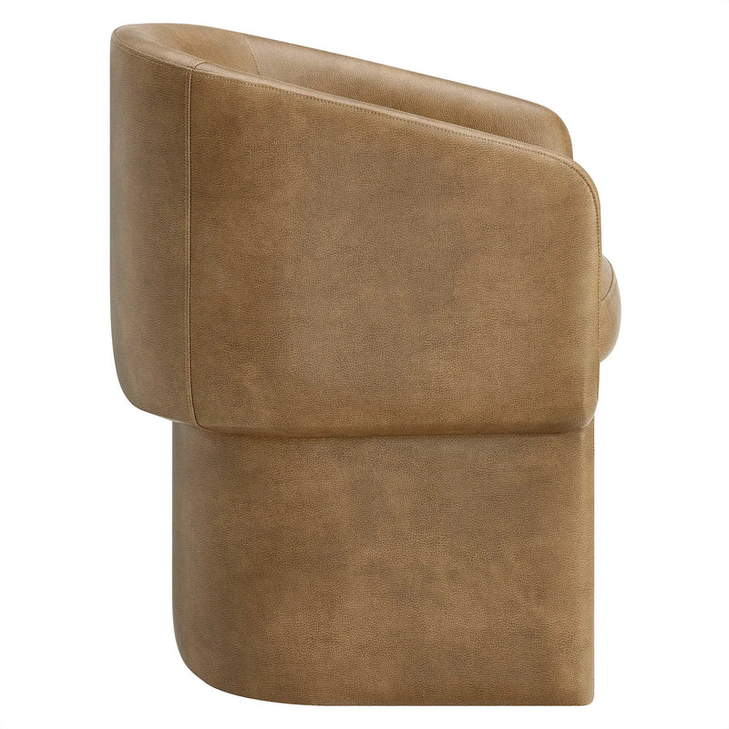 Verity Barrel Back Vegan Leather Dining Chair by Modway by HouseOfZazla