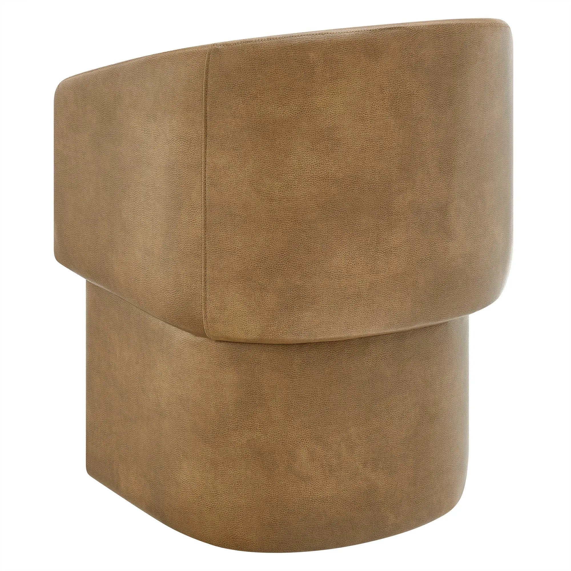 Verity Barrel Back Vegan Leather Dining Chair by Modway by HouseOfZazla