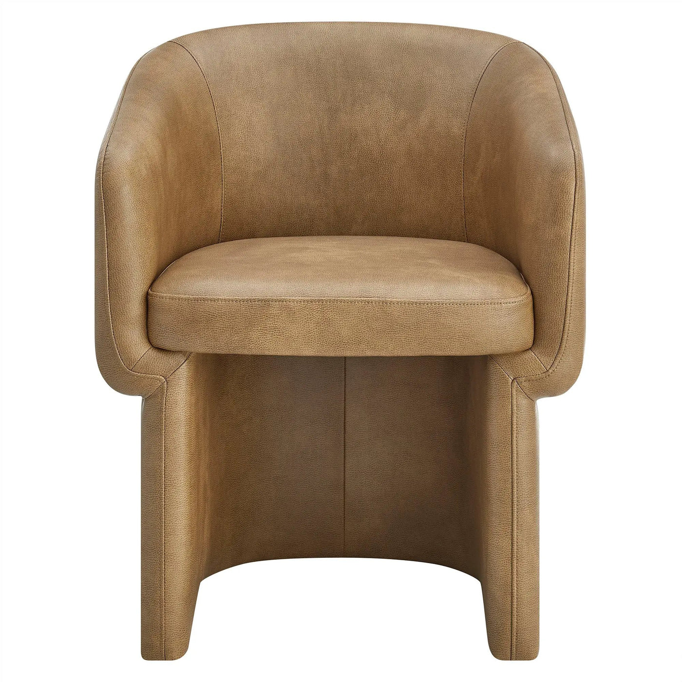 Verity Barrel Back Vegan Leather Dining Chair by Modway by HouseOfZazla