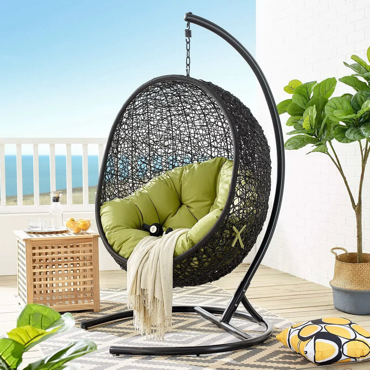 Encase Swing Outdoor Patio Lounge Chair by Modway by HouseOfZazla