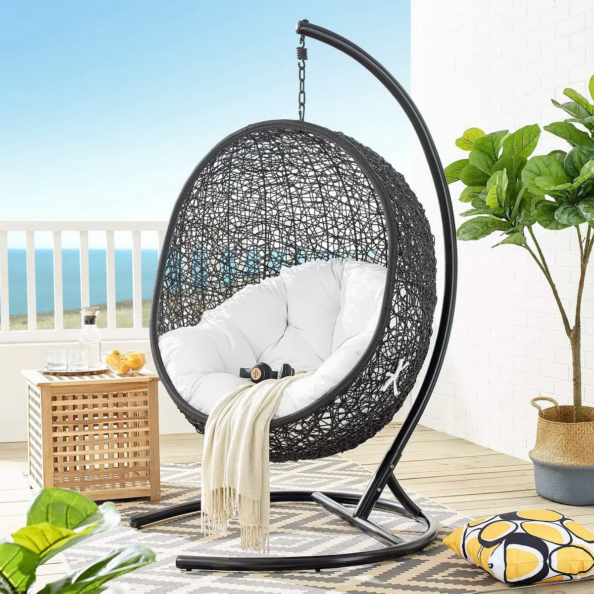 Encase Swing Outdoor Patio Lounge Chair by Modway by HouseOfZazla