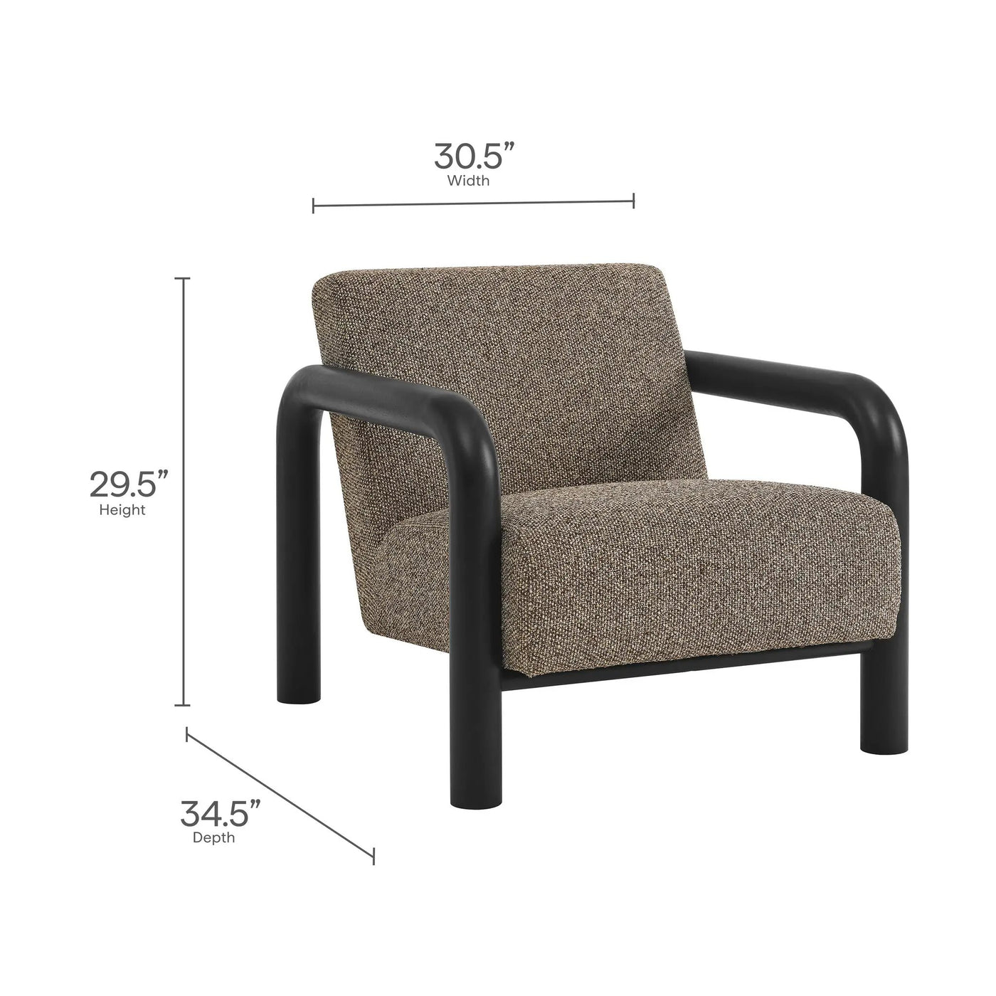 Sereno Boucle Accent Chair by Modway by HouseOfZazla