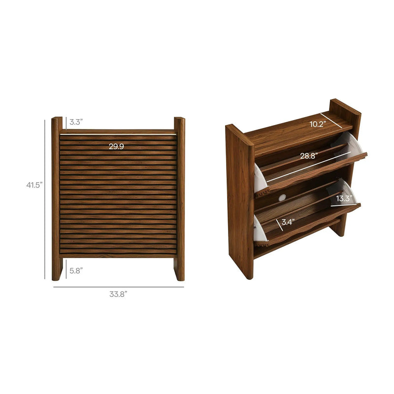 Emric Wave Shoe Cabinet by Modway by HouseOfZazla