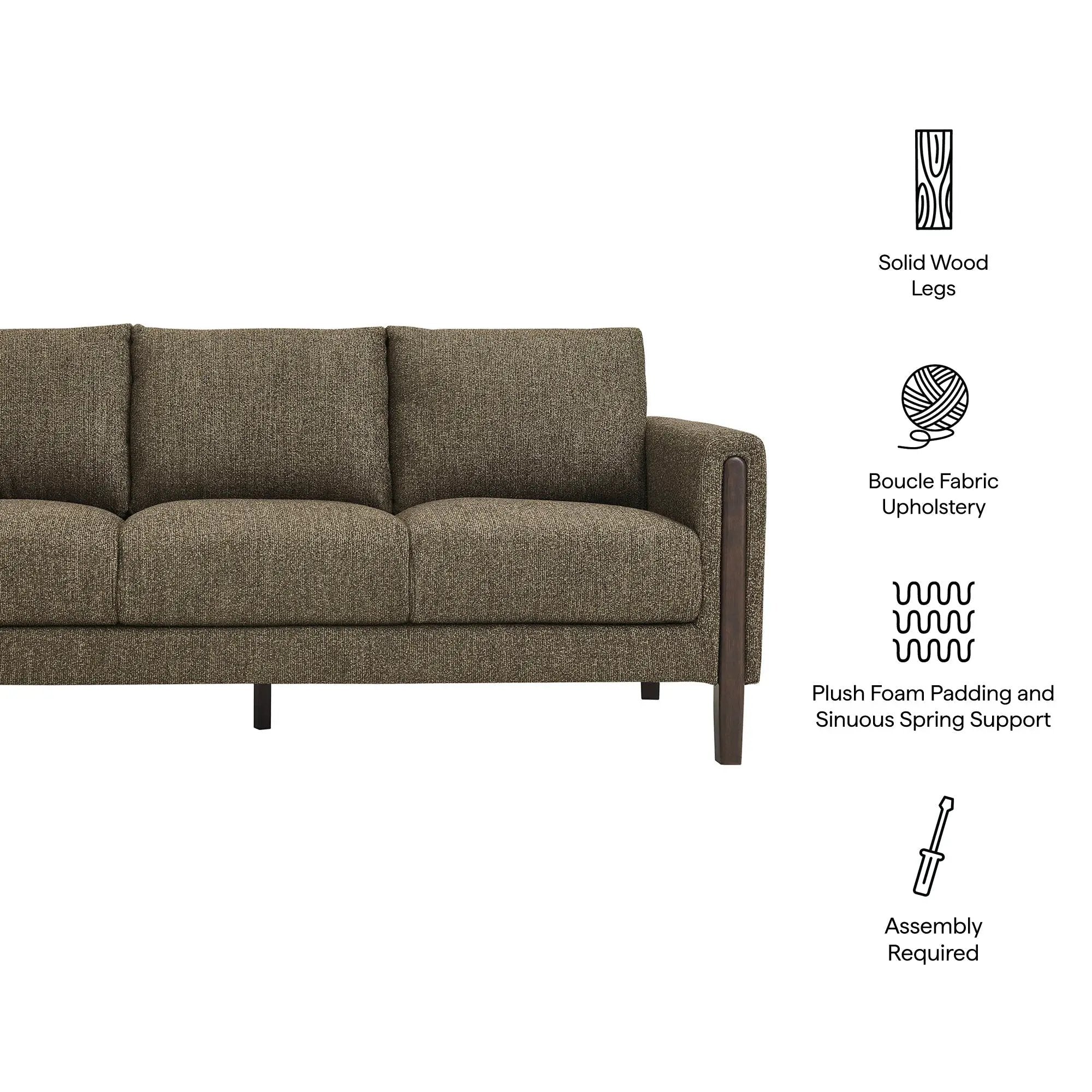 Hawken Boucle Fabric Sofa by Modway by HouseOfZazla