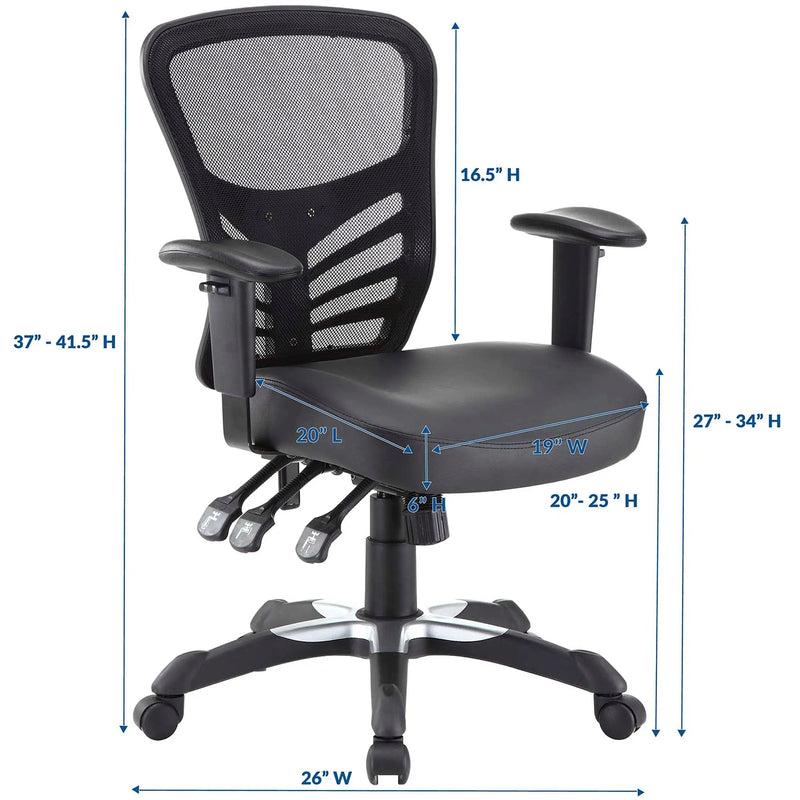 Articulate Vinyl Office Chair by Modway by HouseOfZazla
