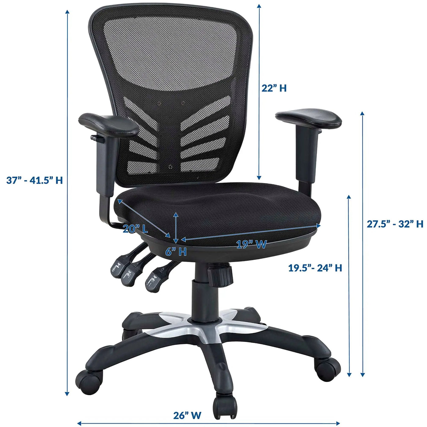 Articulate Mesh Office Chair by Modway by HouseOfZazla