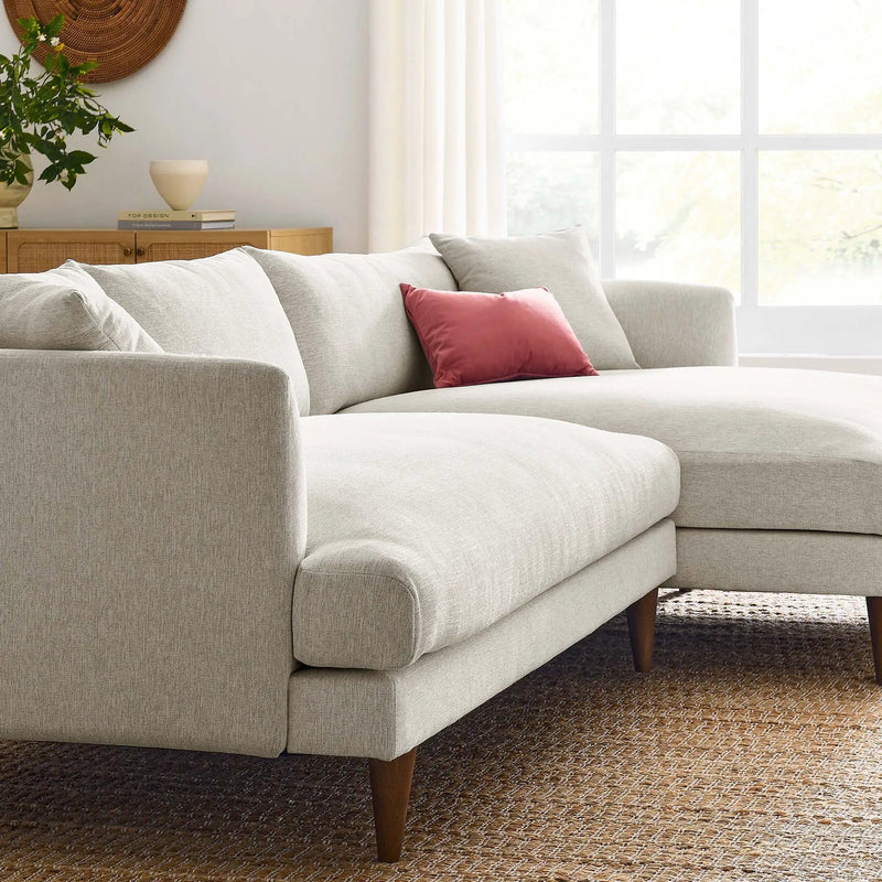 Zoya Right-Facing Down Filled Overstuffed Sectional Sofa by Modway by HouseOfZazla