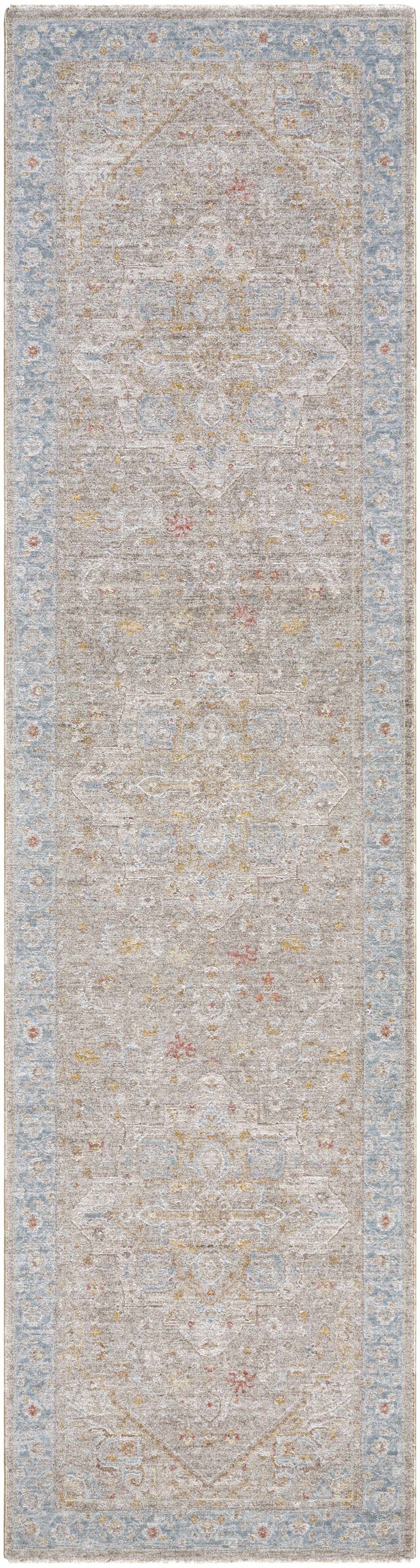 Ehan Cream Thick Luxe Oushak Rug by Boutique Rugs