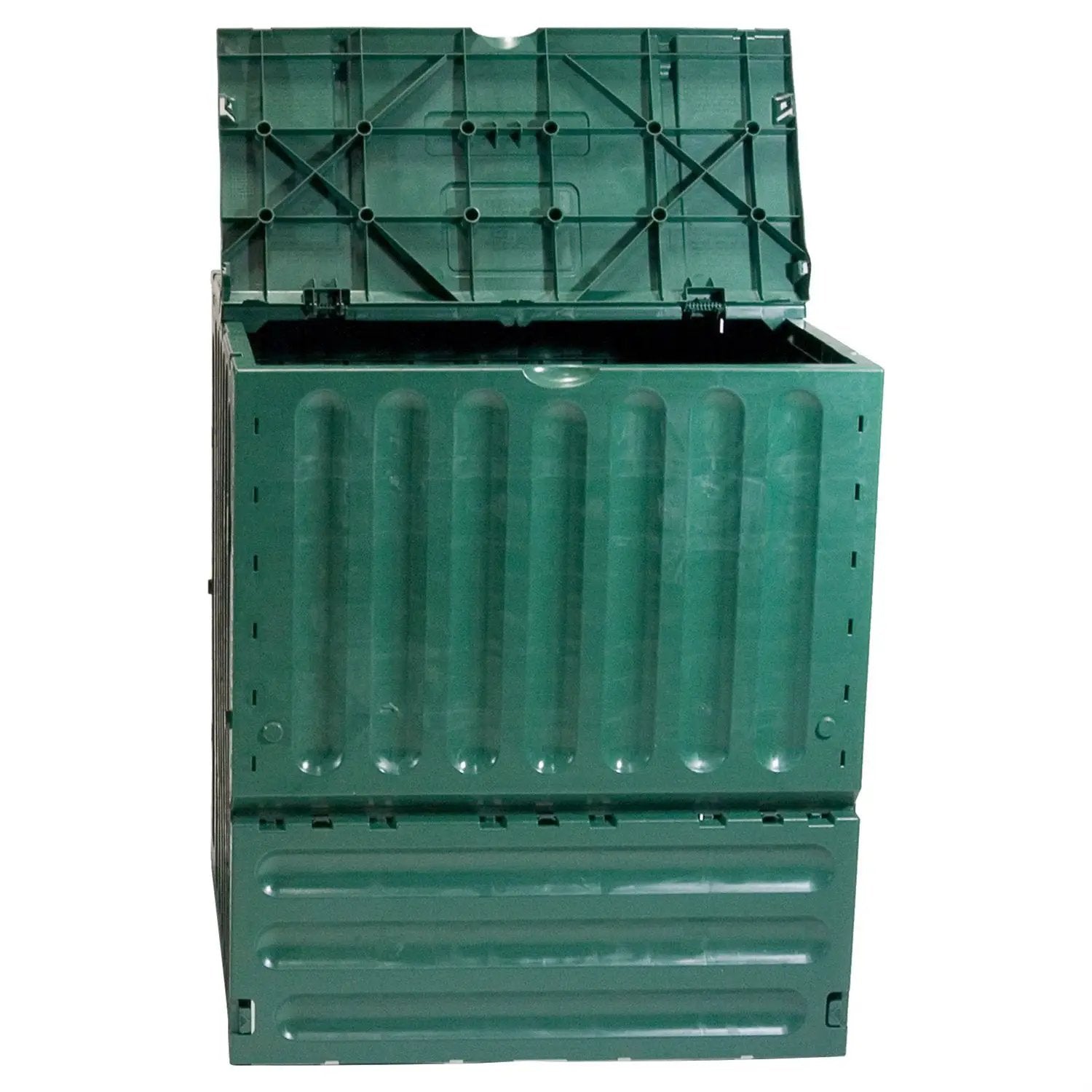 Outdoor Composting 110-Gallon Composter Recycle Plastic Compost Bin - Green by HomePacific