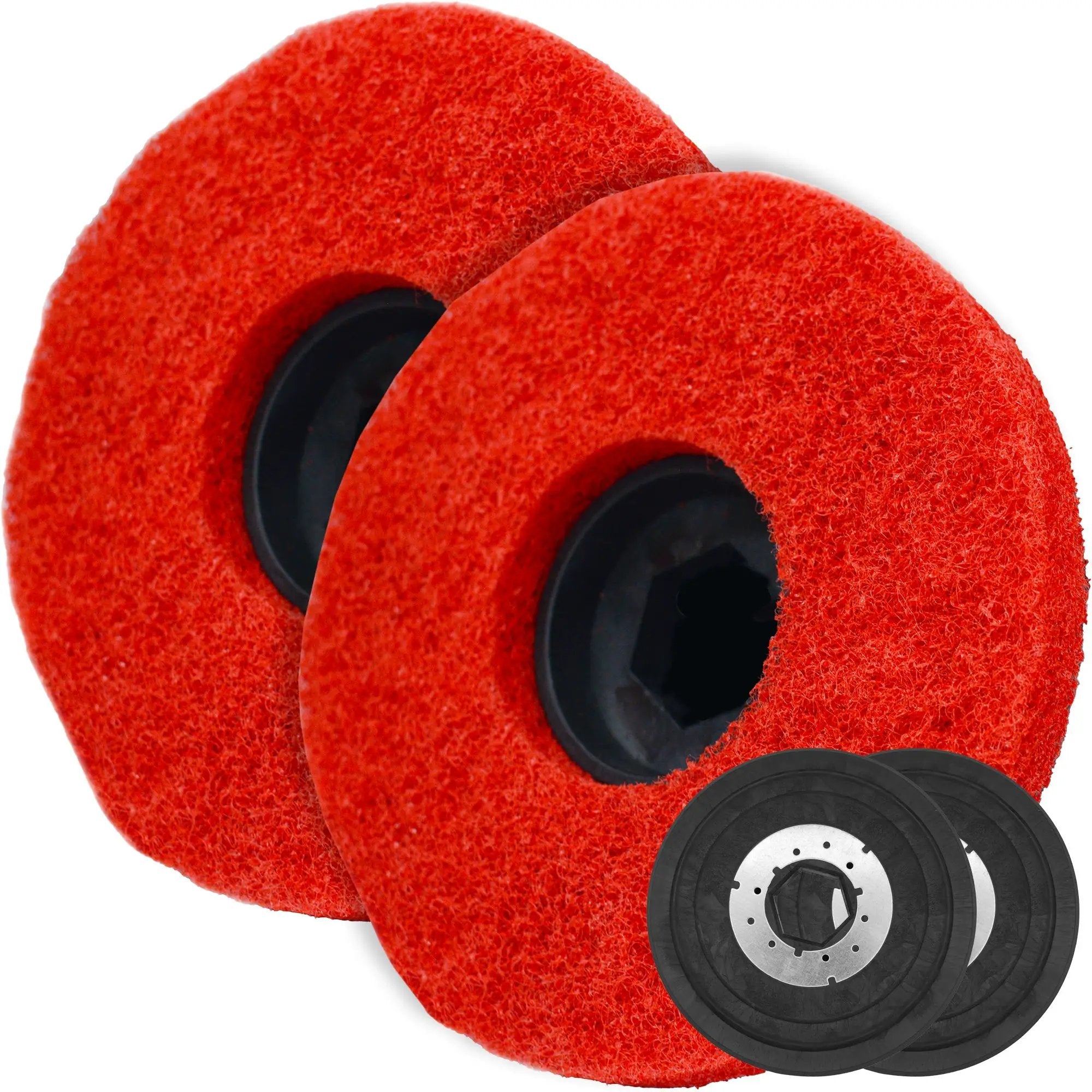 Buffing Pad Brush for TMOP18e Electric Floor Scrubber 2 Pack by Tomahawk Power