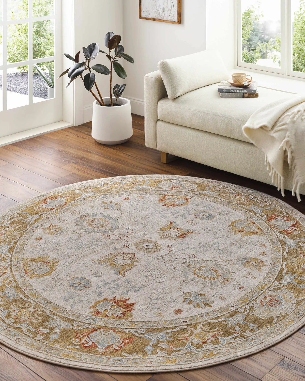 Elloree Traditional Thick Luxe Statement Rug - Clearance, installed in a room 5