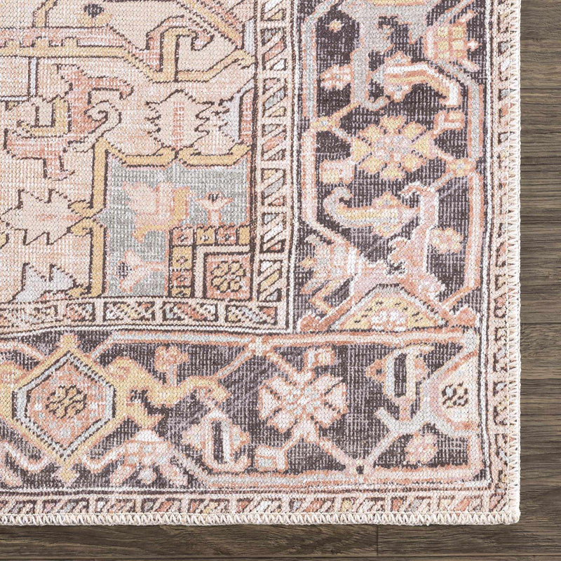Nadia Dust Pink Area Rug - Clearance by Boutique Rugs